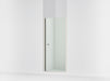 Sterling 39354-6L Finesse 67" H Pivot Shower Door with 1/4"-thick Glass, Anodized Brushed Nickel