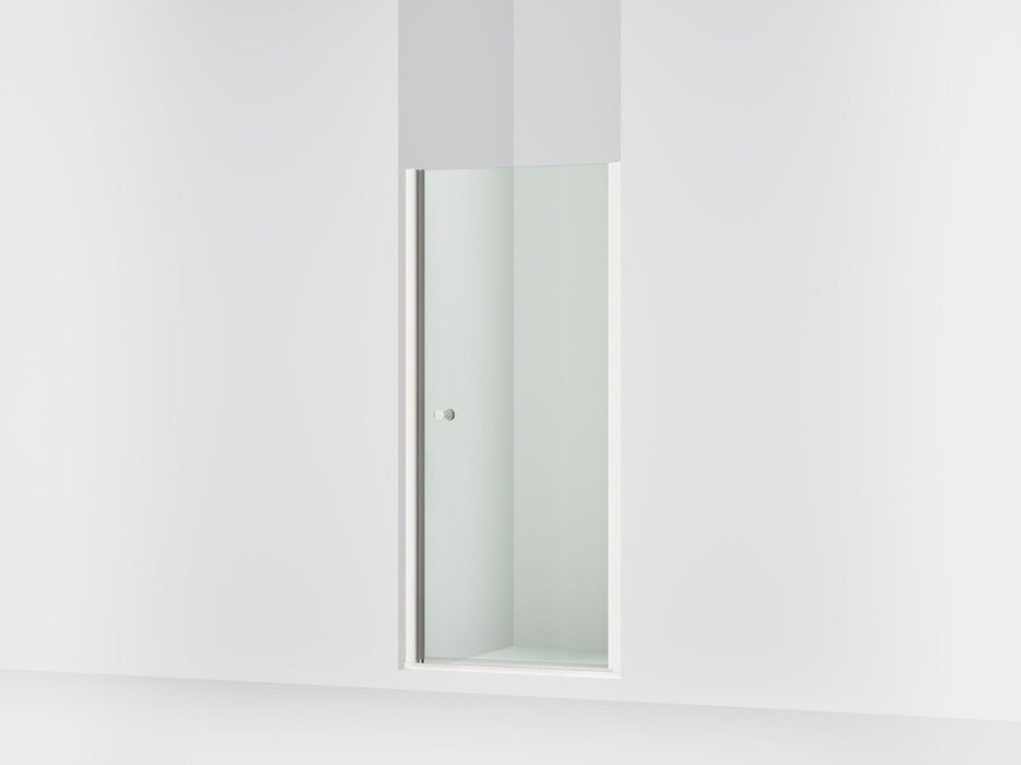 Sterling 39354-6L Finesse 67" H Pivot Shower Door with 1/4"-thick Glass, Bright Polished Silver