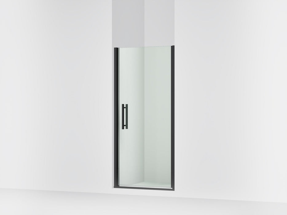Sterling 39414-8L Finesse Peak 67" H Pivot Shower Door with 5/16"-thick Glass, Matte Black