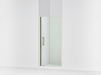 Sterling 39416-8L Finesse Peak 67" H Pivot Shower Door with 5/16"-thick Glass, Anodized Brushed Nickel