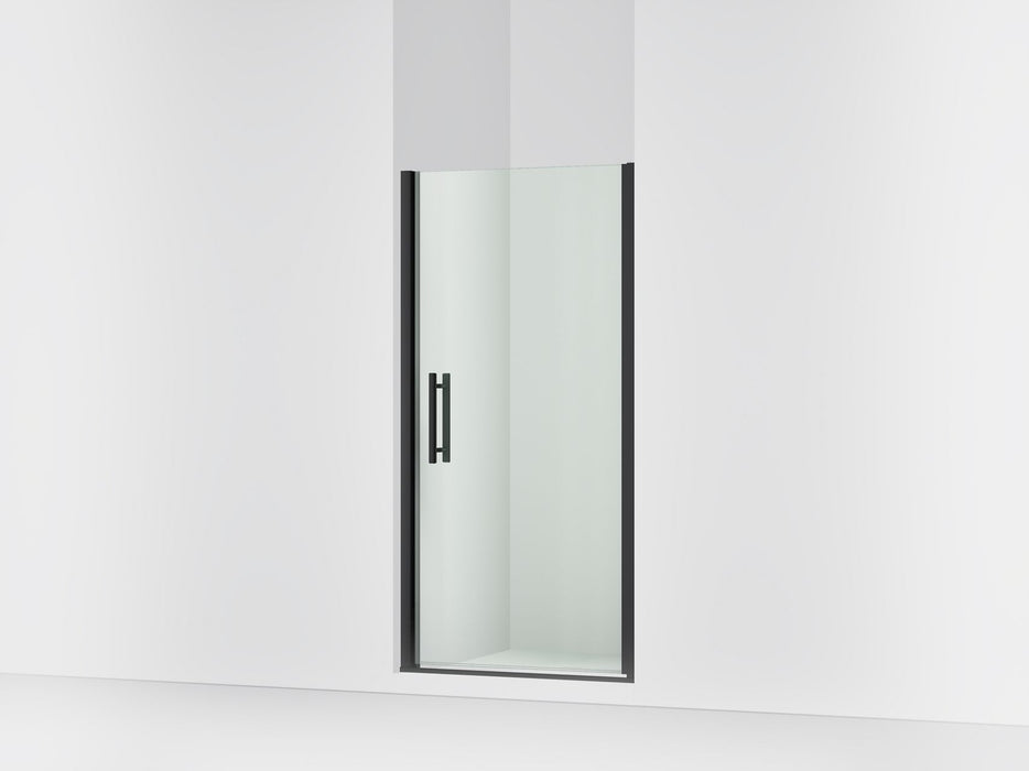 Sterling 39416-8L Finesse Peak 67" H Pivot Shower Door with 5/16"-thick Glass, Matte Black