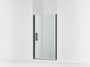 Sterling 39417-8L Finesse Peak 67" H Pivot Shower Door with 5/16"-thick Glass, Matte Black