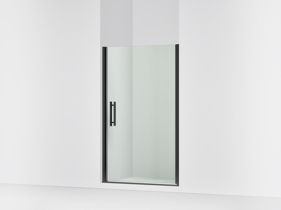 Sterling 39418-8L Finesse Peak 67" H Pivot Shower Door with 5/16"-thick Glass, Matte Black