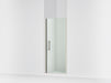 Sterling 39833-6L Finesse 67" H Pivot Shower Door with 1/4"-thick Glass, Anodized Brushed Nickel
