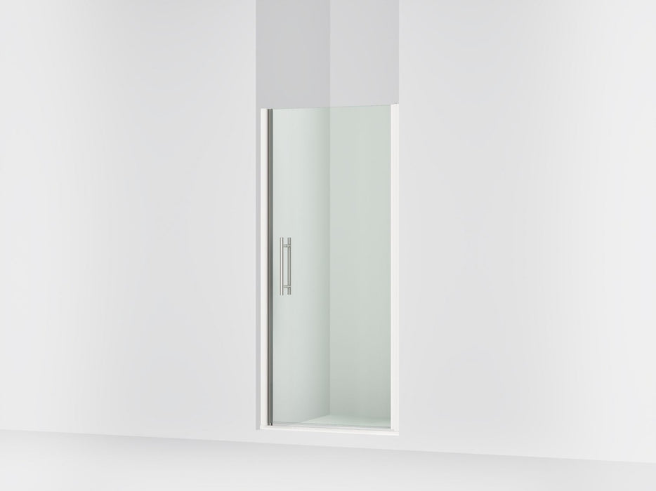Sterling 39834-6L Finesse 67" H Pivot Shower Door with 1/4"-thick Glass, Bright Polished Silver