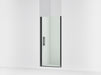 Sterling 39834-6L Finesse 67" H Pivot Shower Door with 1/4"-thick Glass, Matte Black