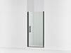 Sterling 39835-6L Finesse 67" H Pivot Shower Door with 1/4"-thick Glass, Matte Black