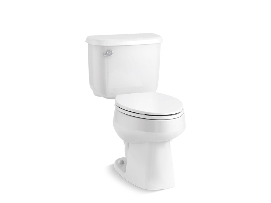 Sterling 402210 Windham Two-piece Elongated 1.6 GPF Toilet with 10" Rough-in, White