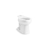 Sterling 403317 Windham Elongated Chair Height Toilet Bowl, White
