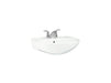 Sterling 446124 Sacramento 21-1/4" Pedestal Bathroom Sink, White