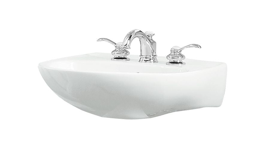 Sterling 446128 Sacramento 21-1/4" Pedestal Bathroom Sink, White