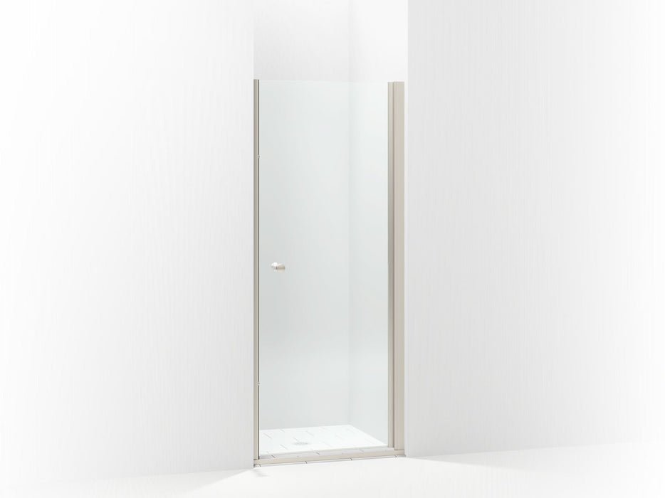 Sterling 5690-30 Finesse Headerless Frameless Pivot Shower Door 30" Max Opening x 67" H, Nickel