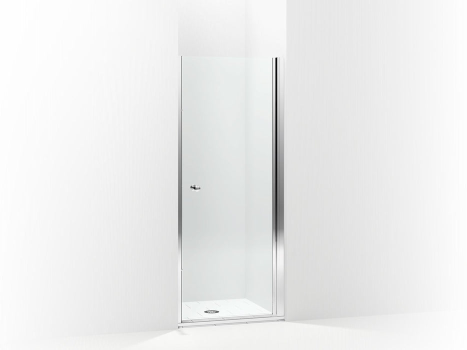 Sterling 5690-30 Finesse Headerless Frameless Pivot Shower Door 30" Max Opening x 67" H, Silver