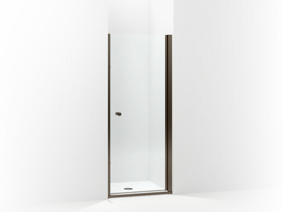 Sterling 5690-33 Finesse Headerless Frameless Pivot Shower Door 33" Max Opening x 67" H, Deep Bronze