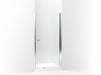 Sterling 5690-36 Finesse Headerless Frameless Pivot Shower Door 36" Max Opening x 67" H, Silver
