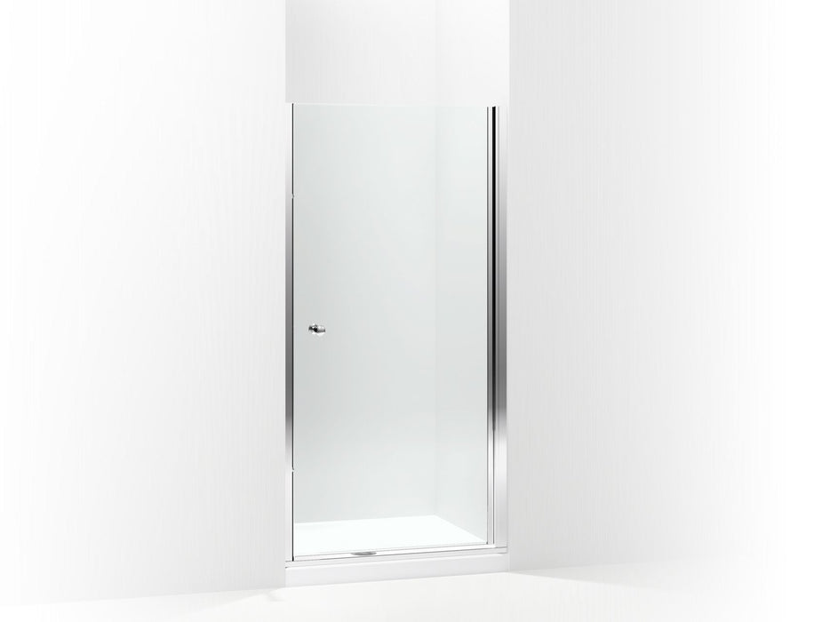Sterling 5690-36 Finesse Headerless Frameless Pivot Shower Door 36" Max Opening x 67" H, Silver