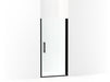 Sterling 5698-33 Finesse Headerless Frameless Pivot Shower Door 33" Max Opening x 67" H, Matte Black