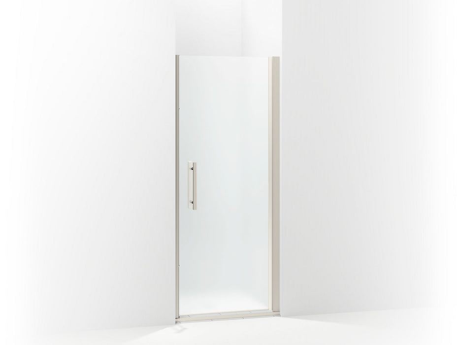Sterling 5699-30 Finesse Peak Headerless Frameless Pivot Shower Door 30" Max Opening x 67" H, Nickel
