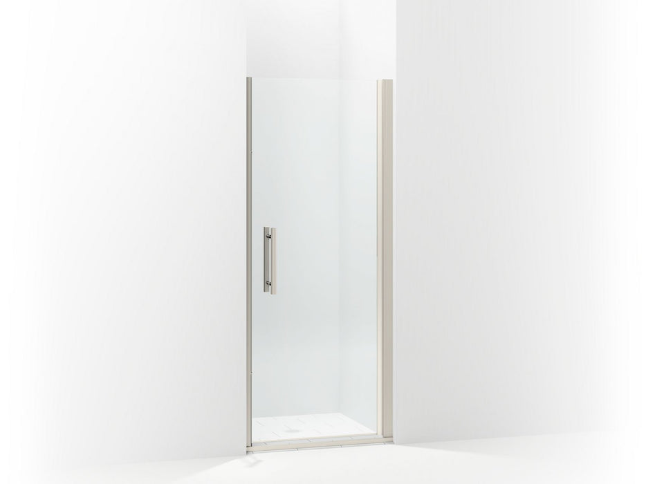 Sterling 5699-31 Finesse Peak Headerless Frameless Pivot Shower Door 31-1/2" Max Opening x 67" H, Nickel