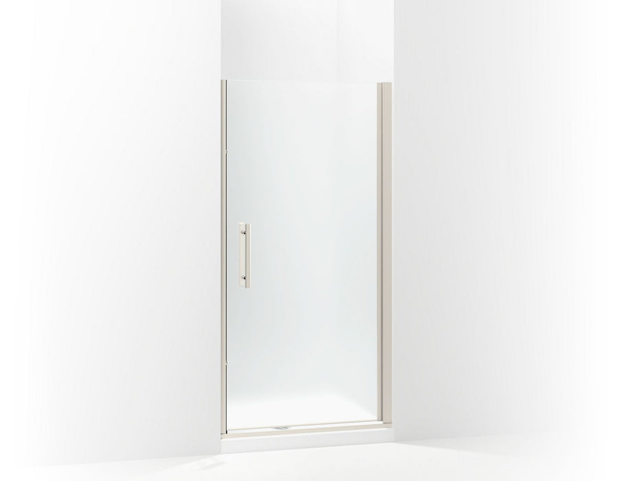 Sterling 5699-36 Finesse Peak Headerless Frameless Pivot Shower Door 36" Max Opening x 67" H, Nickel