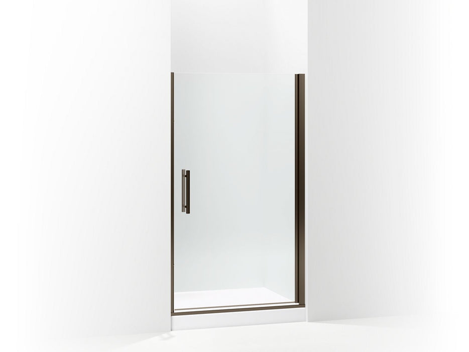 Sterling 5699-42 Finesse Peak Headerless Frameless Pivot Shower Door 42" Max Opening x 67" H, Deep Bronze