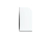 Sterling 572111-32 Whiston 32" Bath Screen, Silver Frame Finish with Smooth/Clear Glass Texture