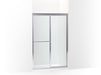 Sterling 572116-3G06 Deluxe 70" H Sliding Shower Door with 1/8"-thick Glass, Silver