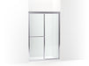 Sterling 572116-G05 Deluxe 70" H Sliding Shower Door with 1/8"-thick Glass, Silver