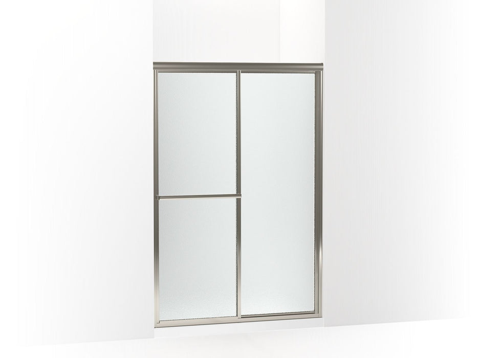 Sterling 572116-G10 Deluxe 70" H Sliding Shower Door with 1/8"-thick Glass, Nickel
