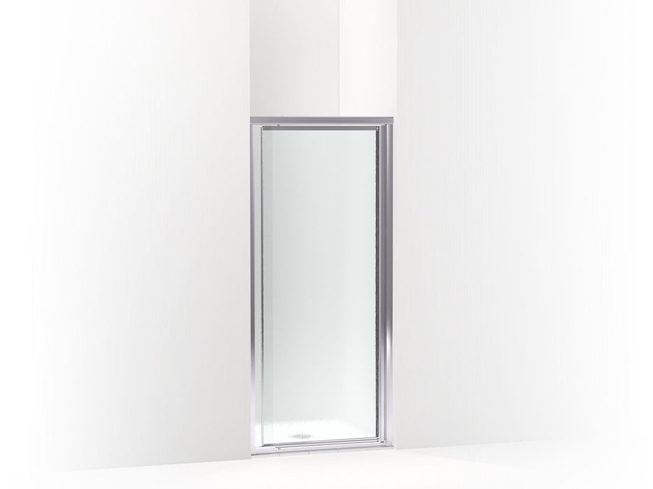 Sterling 572118-3G06 Deluxe 65-1/2" H Pivot Shower Door with 1/8"-thick Glass, Silver