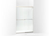 Sterling 581075-48 Meritor Frameless Sliding Shower Door 42-5/8"-47-5/8" x 69-11/16", Nickel