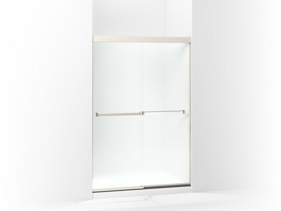 Sterling 581075-48 Meritor Frameless Sliding Shower Door 42-5/8"-47-5/8" x 69-11/16", Nickel