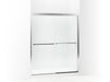 Sterling 581075-59 Meritor Frameless Sliding Shower Door 54-3/8"-59-3/8" x 69-11/16", Silver