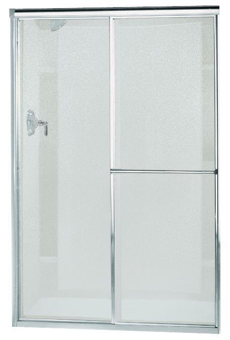 Sterling 5960-46 Deluxe Framed Sliding Shower Door 41"–46" W x 65-7/16" H, Silver