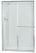 Sterling 5960-46 Deluxe Framed Sliding Shower Door 41"–46" W x 65-7/16" H, Silver