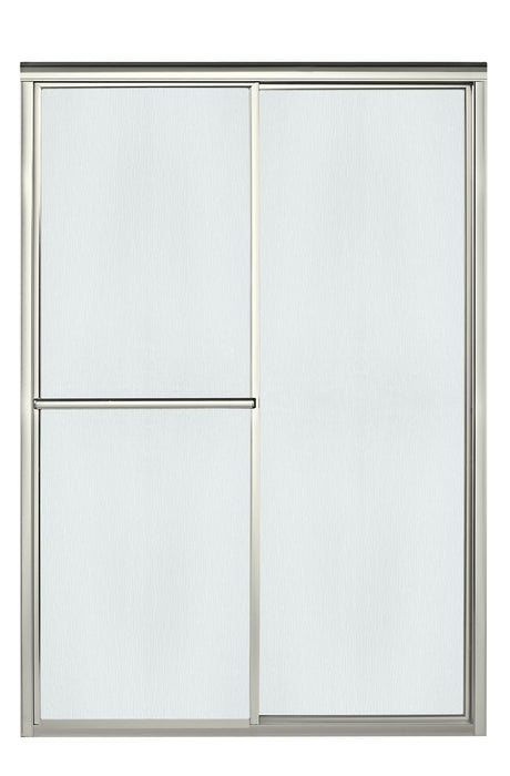 Sterling 5975-48 Deluxe Framed Sliding Shower Door 43-7/8"–48-7/8" W x 69-7/8" H, Nickel
