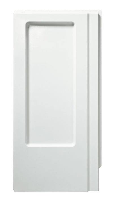 Sterling 62065106 OC-S-63 39-3/8" Vikrell® Shower End Wall Set with Aging in Place Backerboards, White