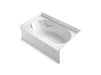 Sterling 71101120 Ensemble 60" x 36" Vikrell® Bath, Right Drain, White