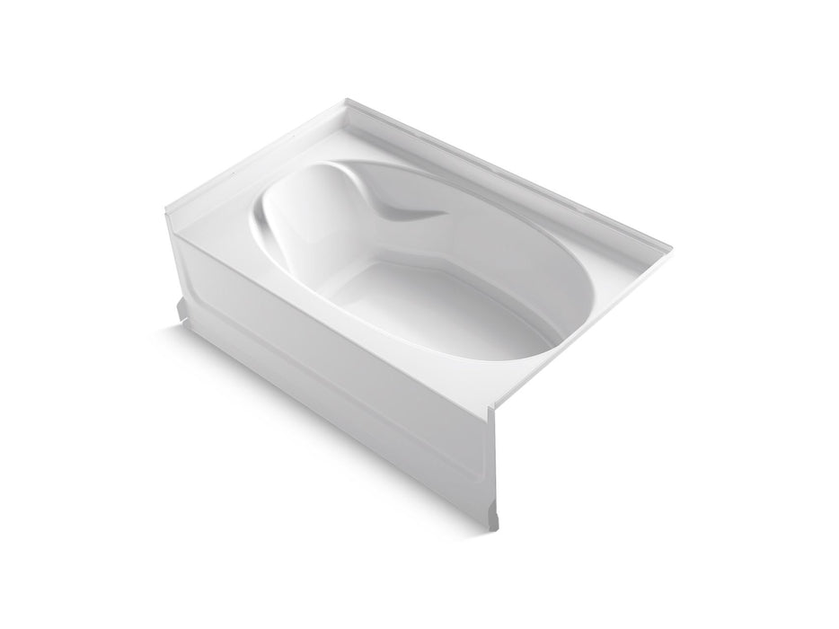 Sterling 71101122 Ensemble 60" x 36" Vikrell® Bath, Right Above-floor Drain, White