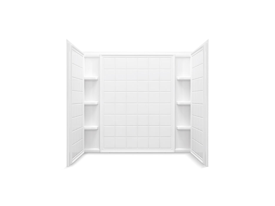 Sterling 71104100 Ensemble Tile 60" x 36" Vikrell® Bath/shower Wall Set, White
