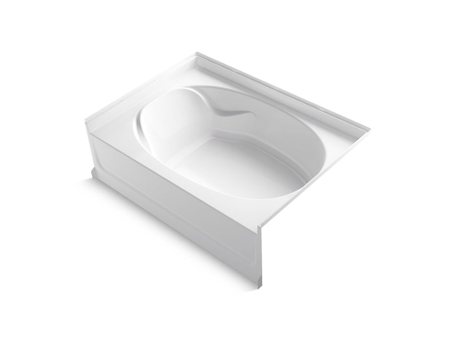 Sterling 71111120 Ensemble 60" x 42" Vikrell® Bath, Right Drain, White