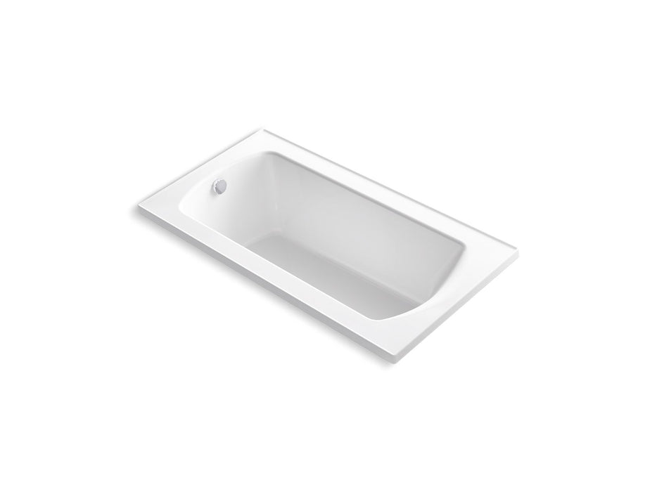 Sterling 71261100 Lawson 60" x 32" Vikrell® Drop-in Bath, White