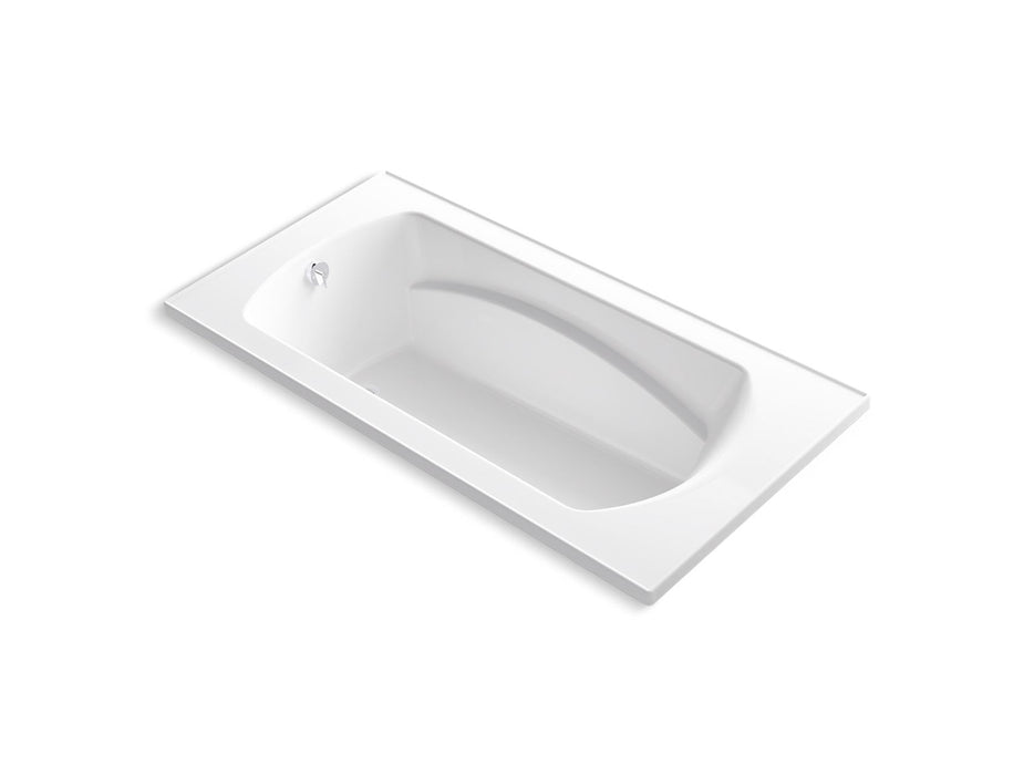 Sterling 71301100 Lawson 72" x 36" Vikrell® Drop-in Bath, White