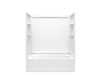 Sterling 71340126 Performa 2 60" x 29" Vikrell® Bath/shower with Aging in Place Backerboards, Right Drain, White