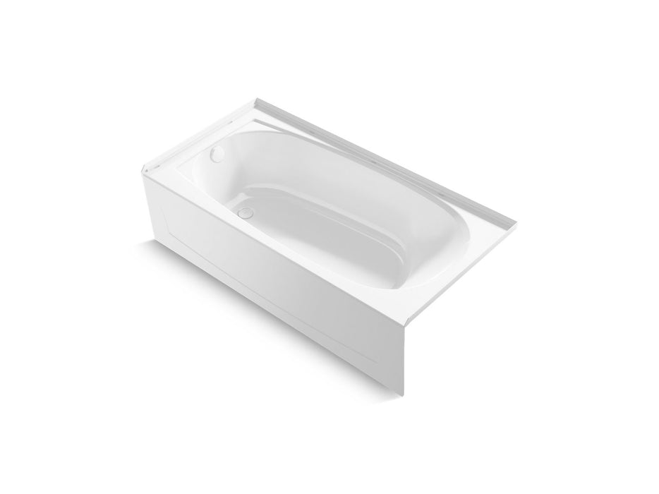 Sterling 71341110 Performa 2 60" x 29" Vikrell® Alcove Bath, Left Drain, White