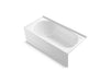 Sterling 71341122 Performa 2 60" x 29" Vikrell® Bath, Right Above-floor Drain, White