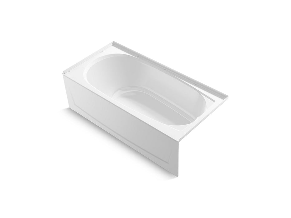 Sterling 71341122 Performa 2 60" x 29" Vikrell® Bath, Right Above-floor Drain, White