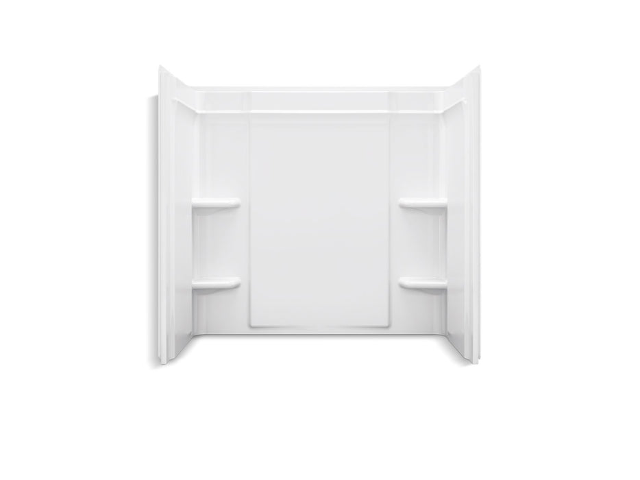 Sterling 71374100 Medley 60" x 30" Vikrell® Bath/shower Wall Set, White