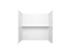 Sterling 71504100 Traverse 60" x 36" Vikrell® Bath/shower Wall Set, White