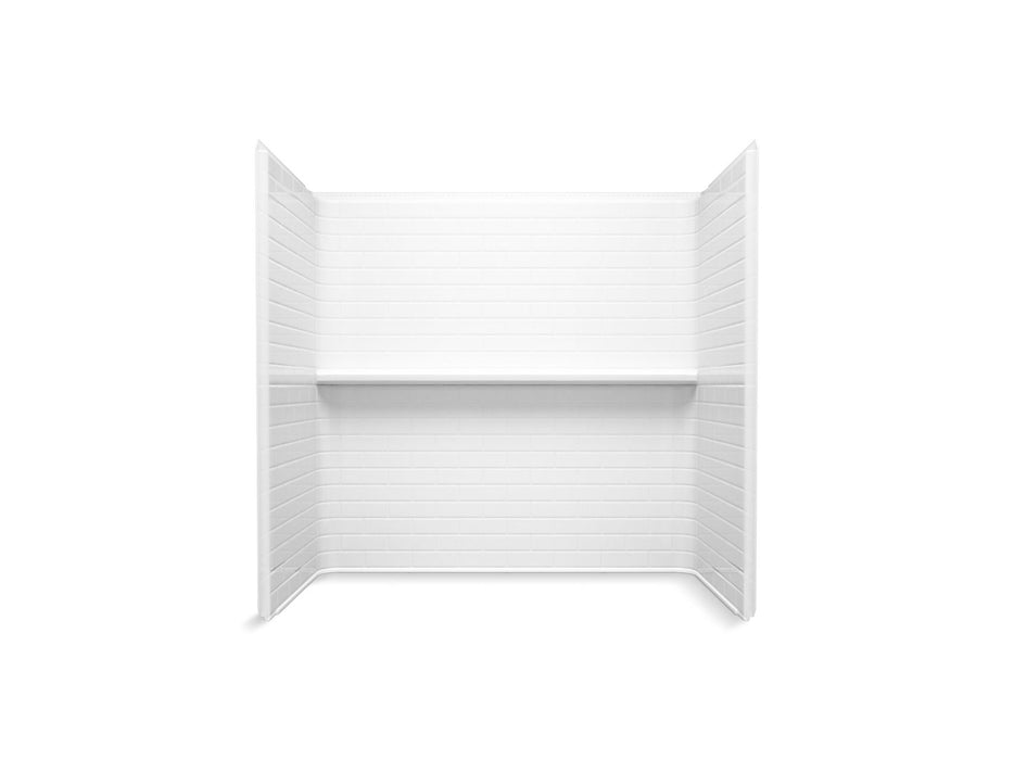 Sterling 71504100 Traverse 60" x 36" Vikrell® Bath/shower Wall Set, White